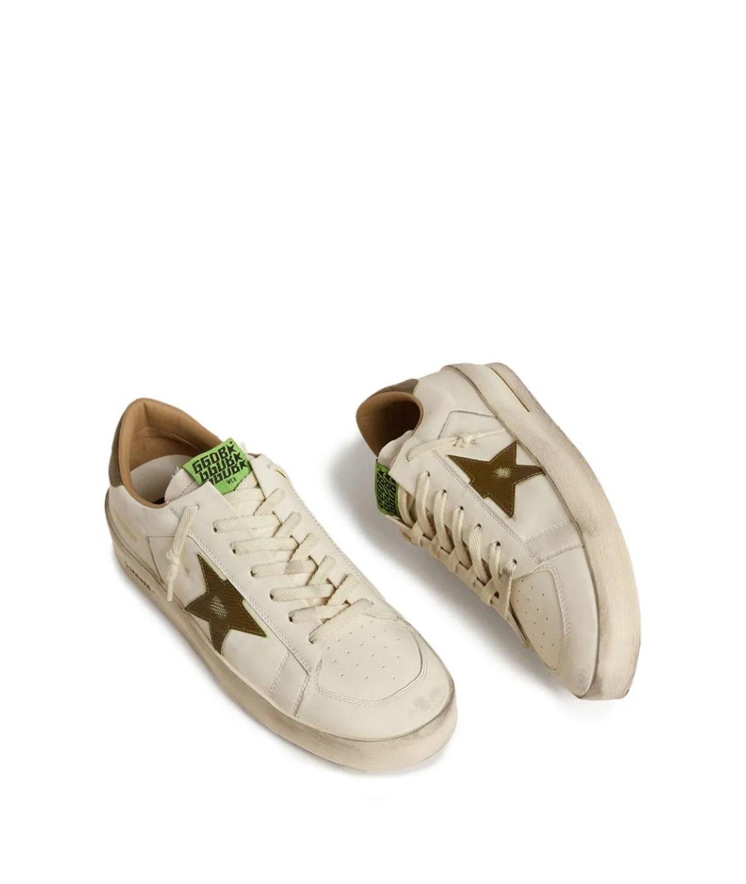 GOLDEN GOOSE DELUXE BRAND Мульти кожаные низкие кроссовки / кеды, фото 2