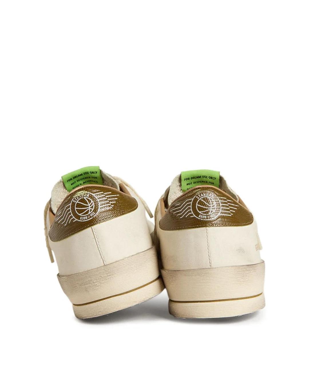 GOLDEN GOOSE DELUXE BRAND Мульти кожаные низкие кроссовки / кеды, фото 3