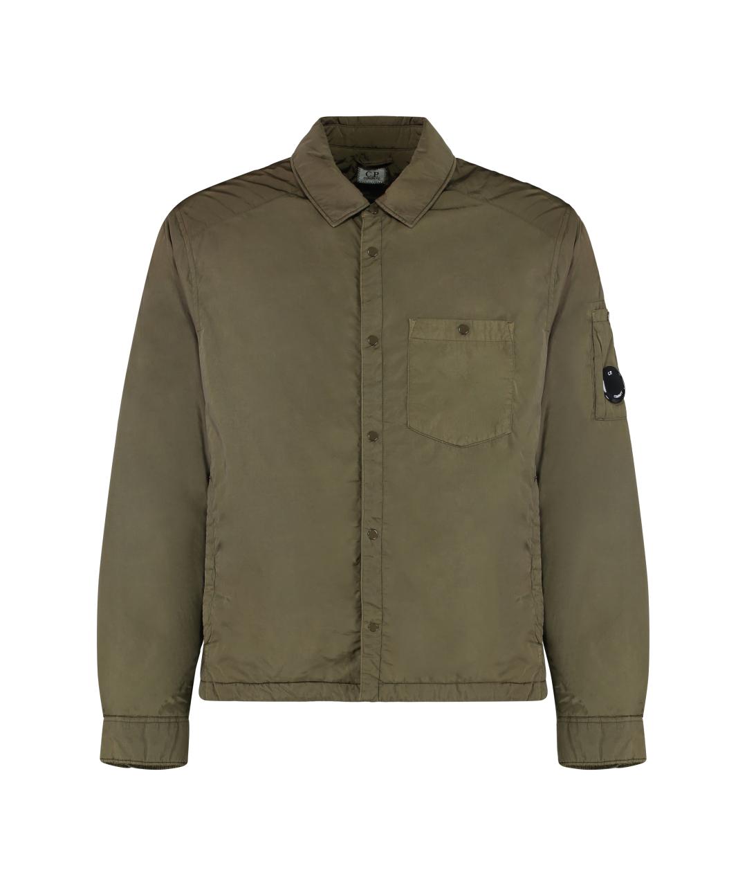 CP COMPANY Хаки синтетическая куртка, фото 1