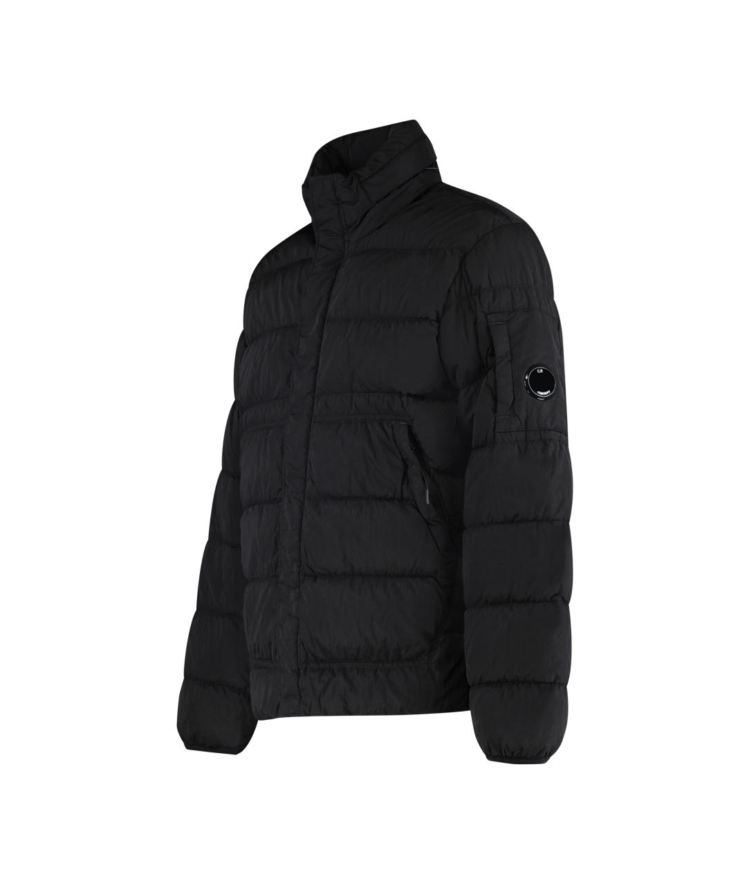 CP COMPANY Черный полиамидовый пуховик, фото 2