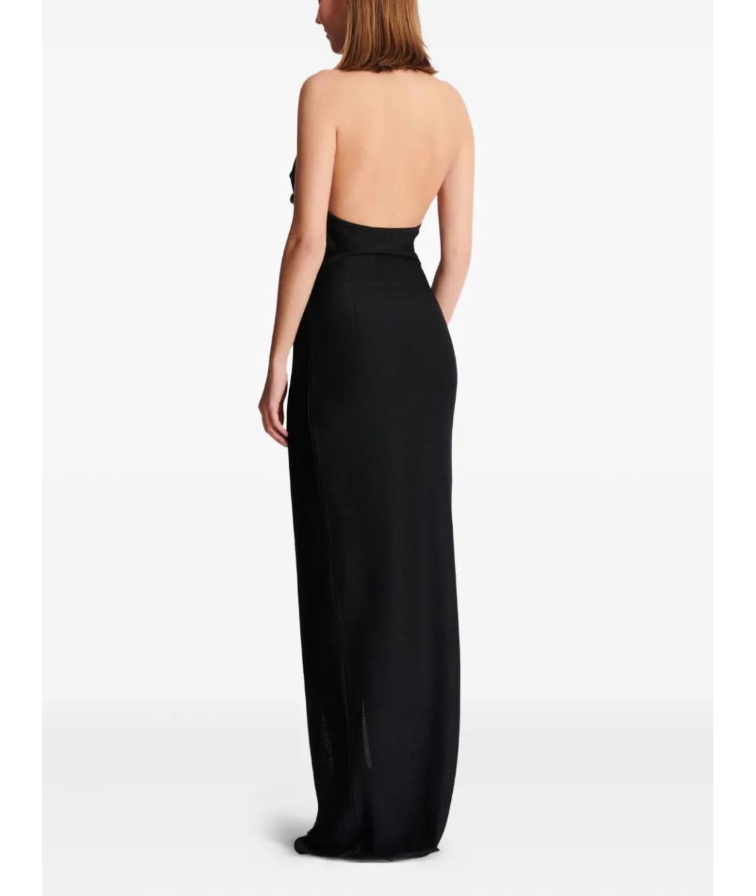 BALMAIN Черное повседневное платье, фото 3