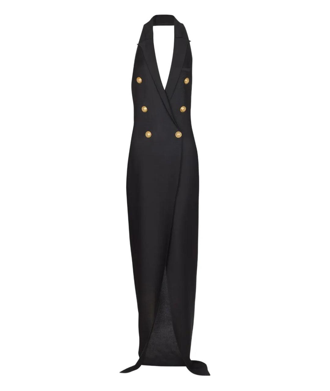 BALMAIN Черное повседневное платье, фото 1