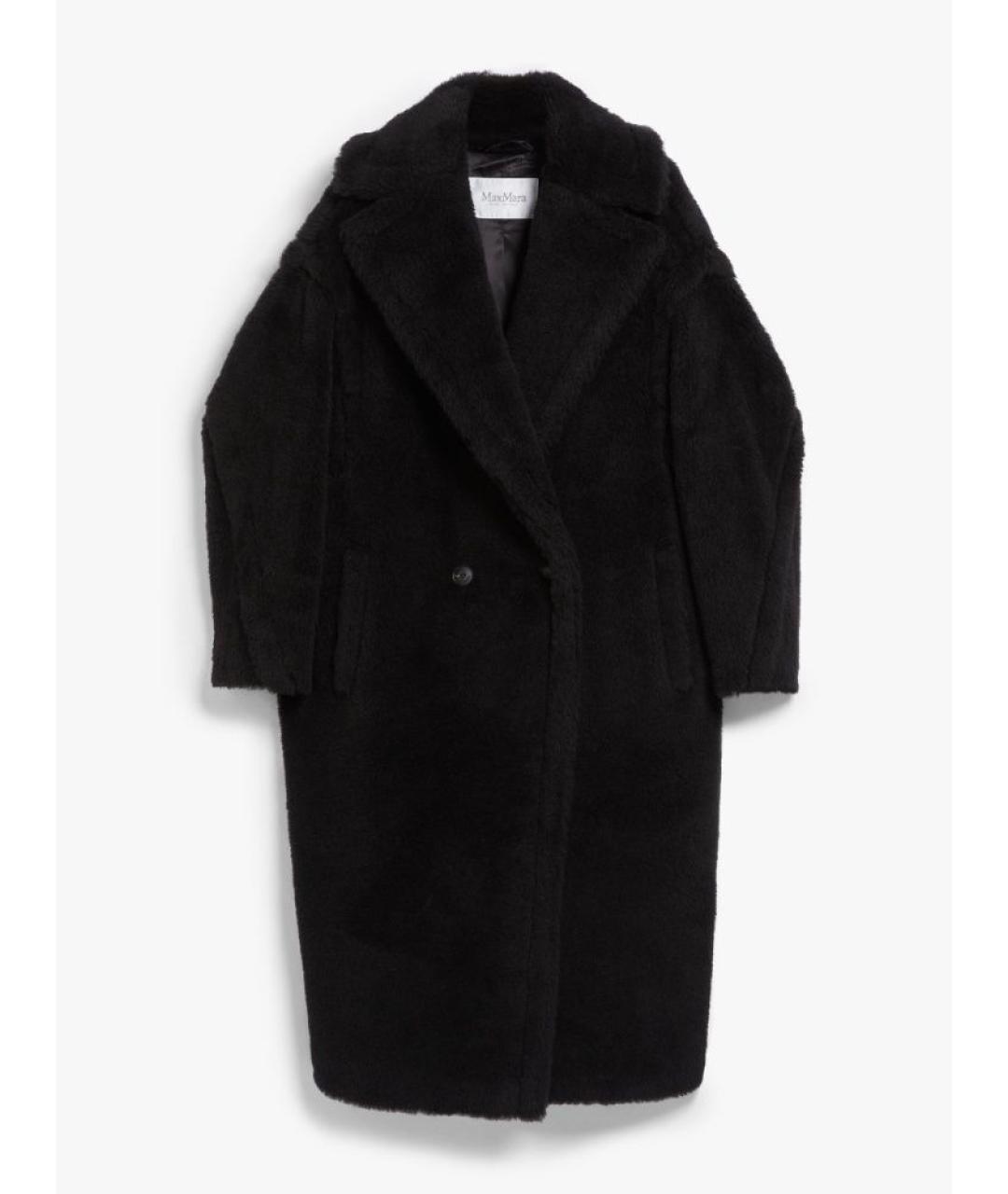 MAX MARA Черное шерстяное пальто, фото 6
