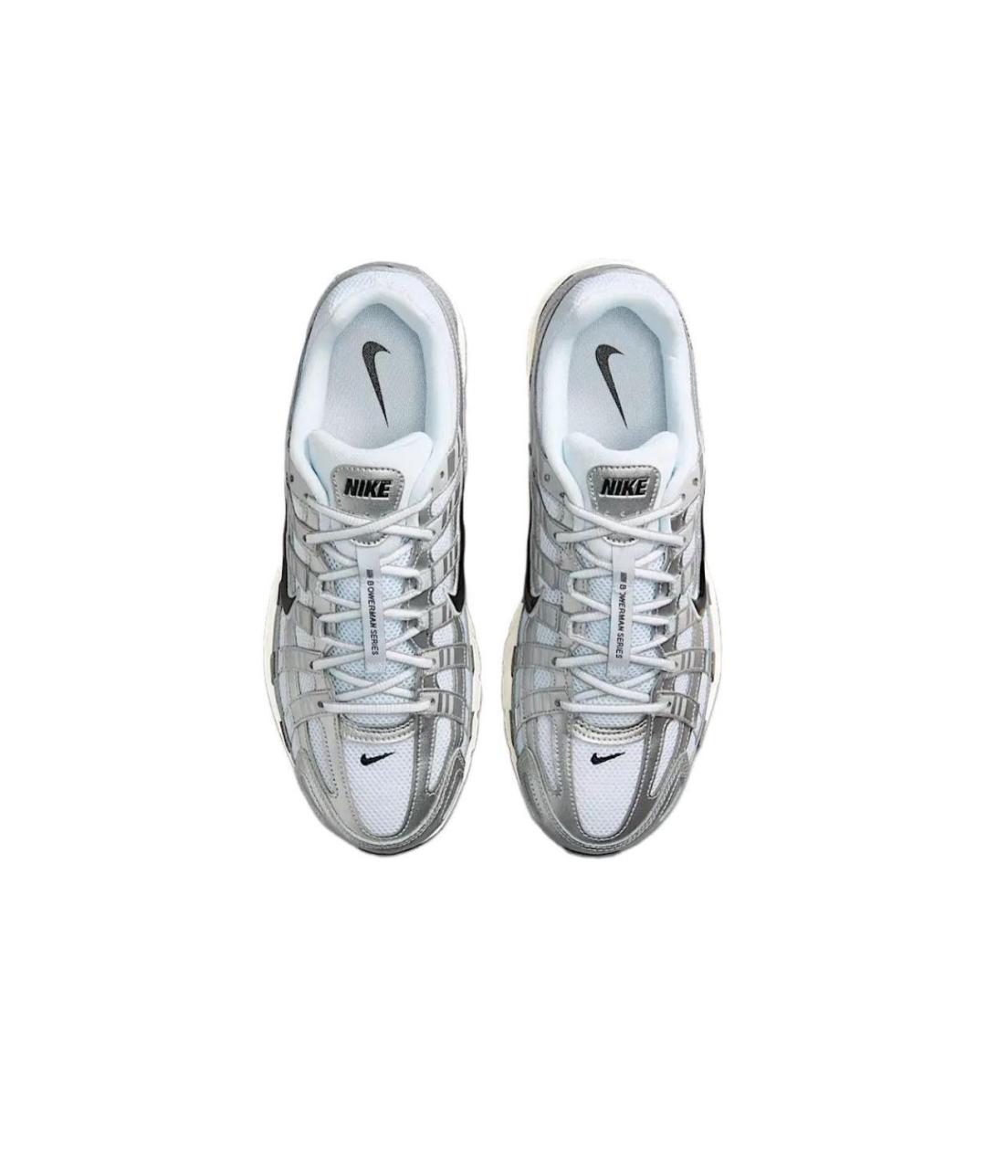 NIKE Серебряные кроссовки, фото 4