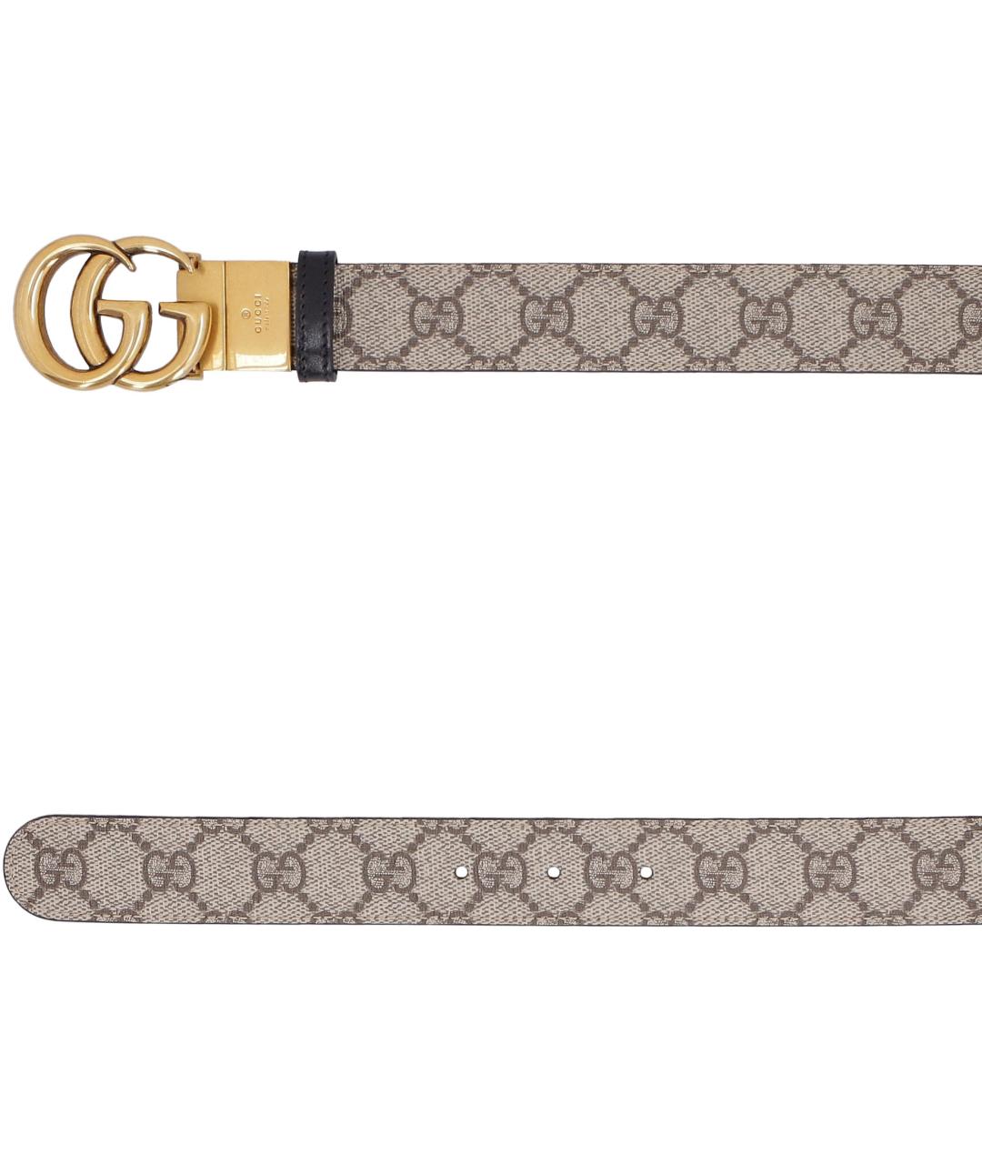 GUCCI Бежевый ремень, фото 2