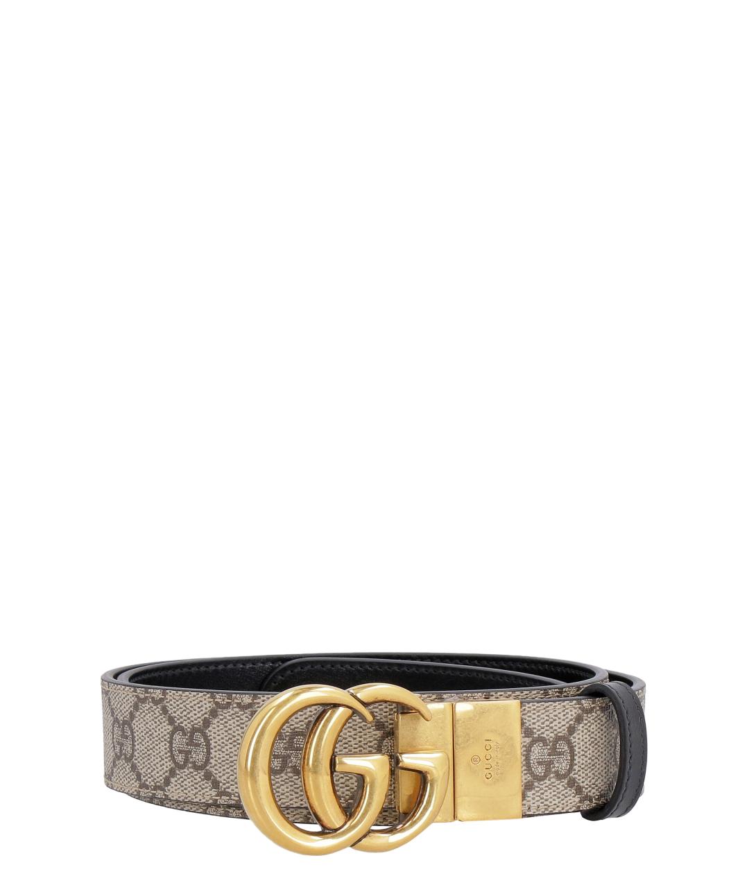GUCCI Бежевый ремень, фото 1