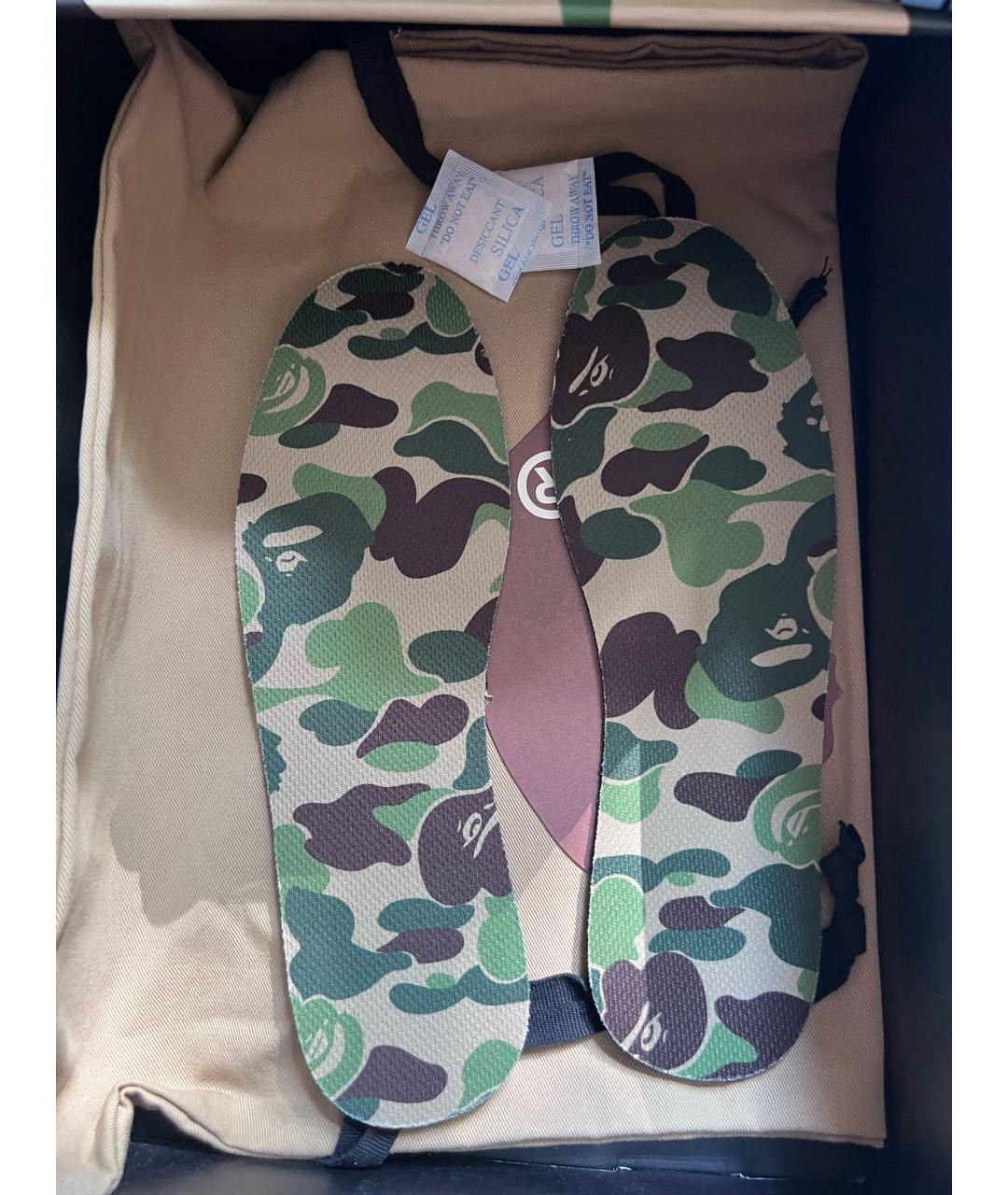 BAPE Синие низкие кроссовки / кеды, фото 2