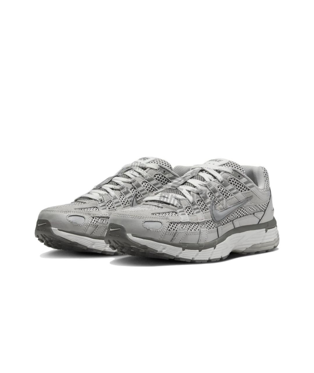 NIKE Серые низкие кроссовки / кеды, фото 3