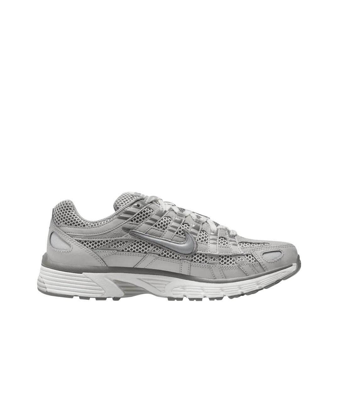 NIKE Серые низкие кроссовки / кеды, фото 1