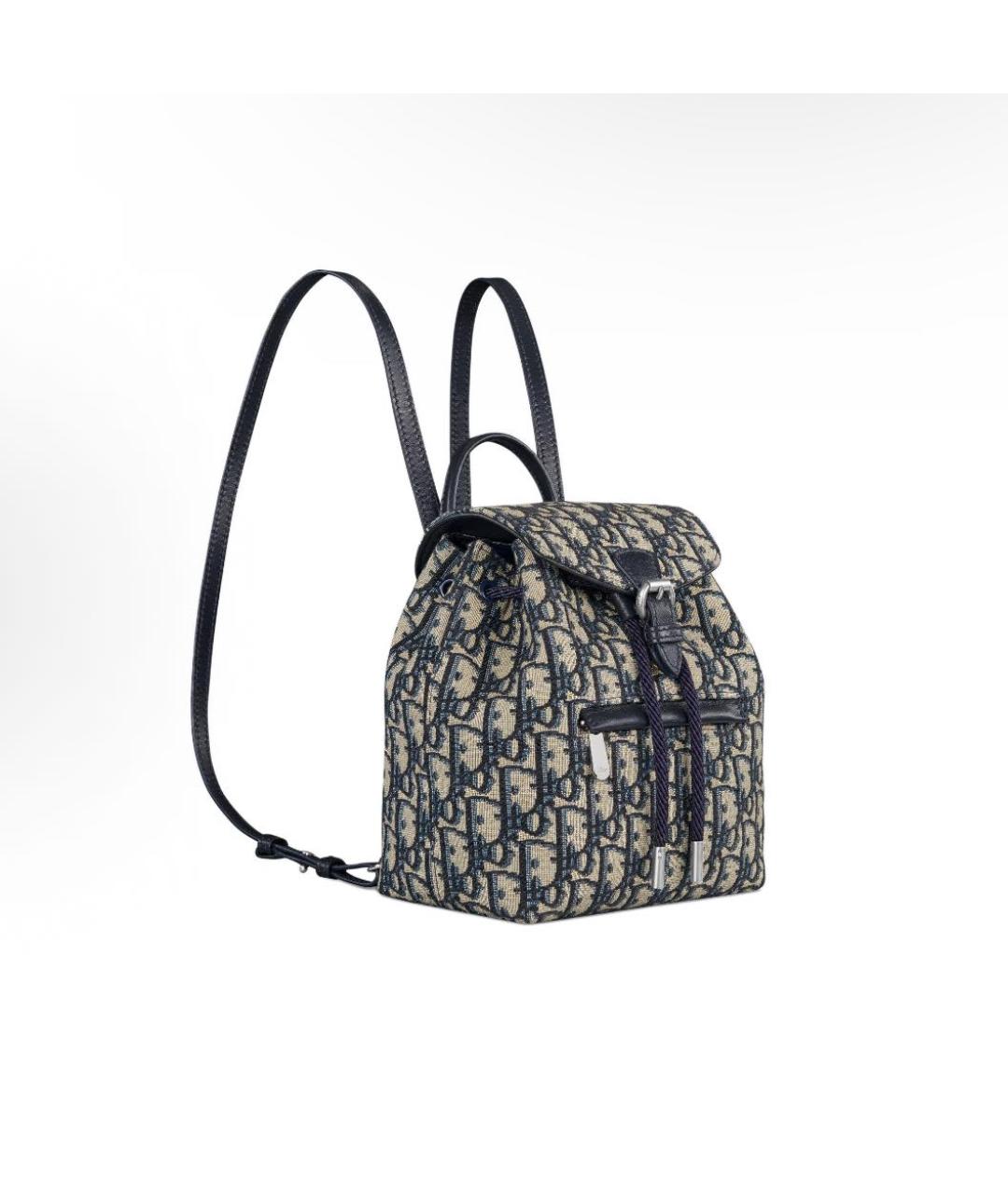 CHRISTIAN DIOR Темно-синий рюкзак, фото 2