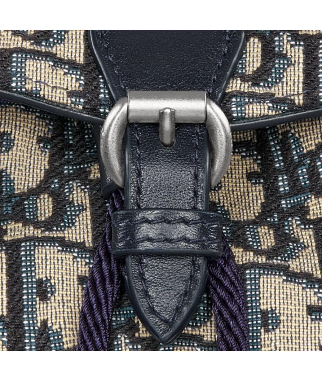 CHRISTIAN DIOR Темно-синий рюкзак, фото 4