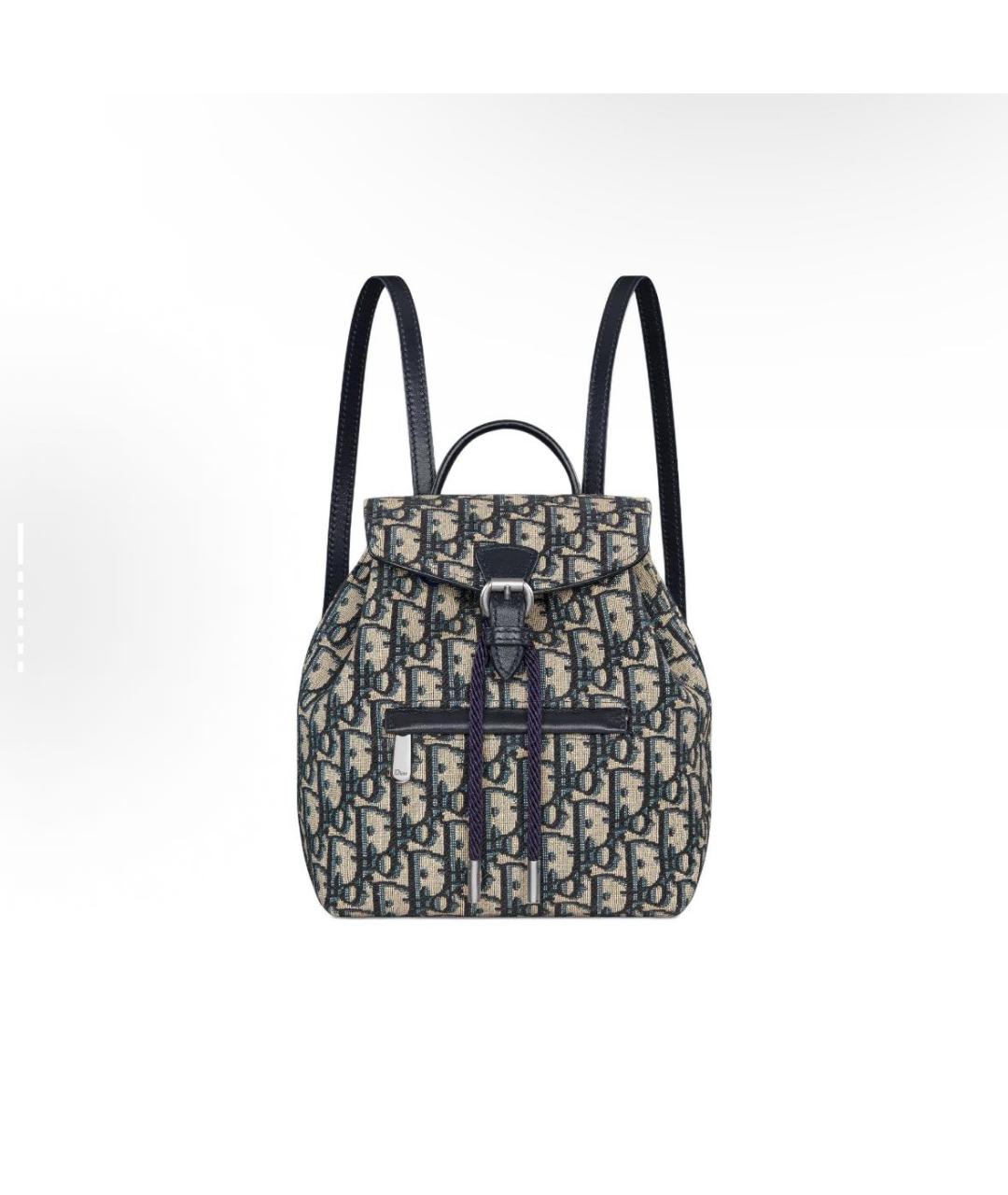 CHRISTIAN DIOR Темно-синий рюкзак, фото 1