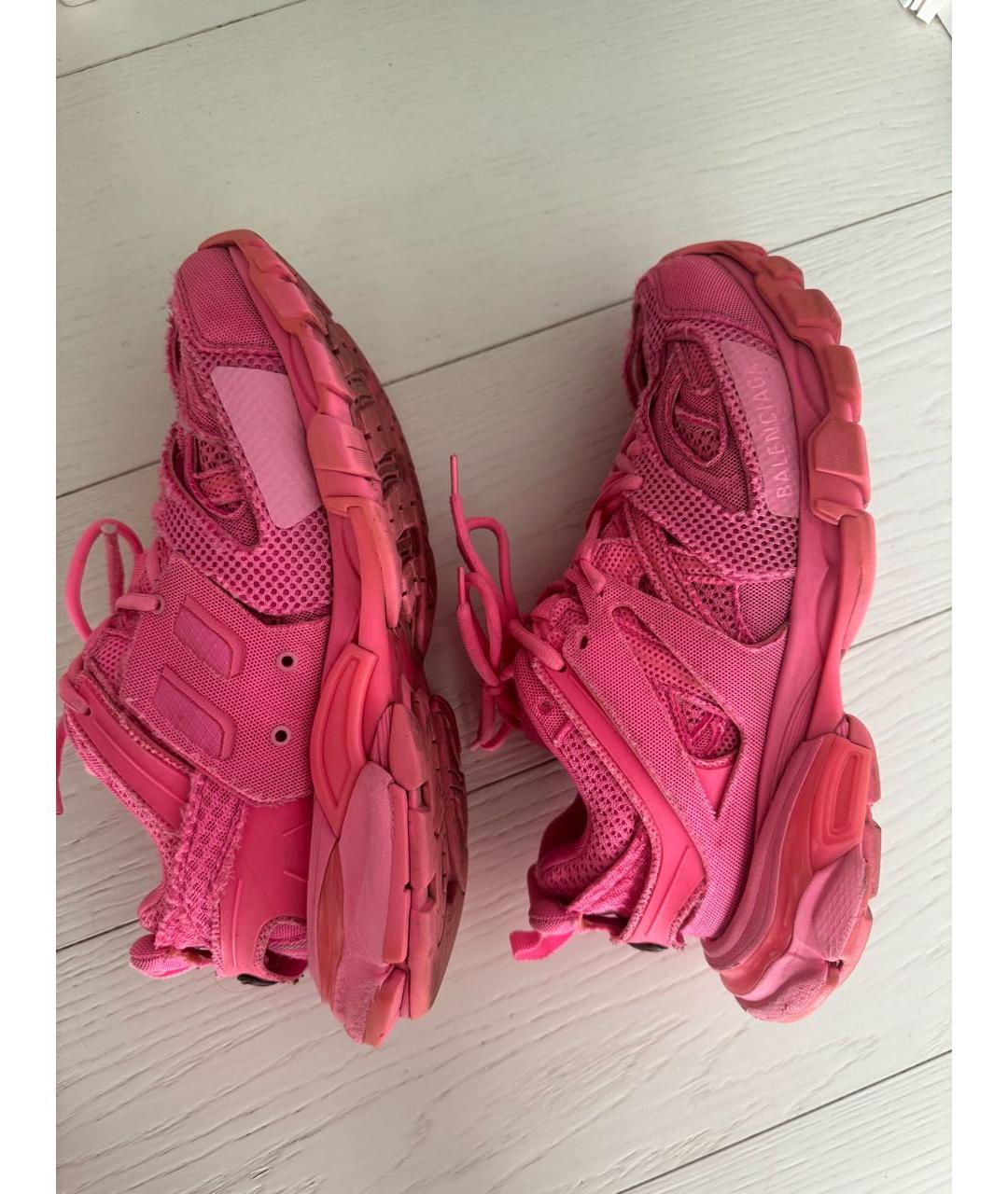 BALENCIAGA Розовые кроссовки, фото 6