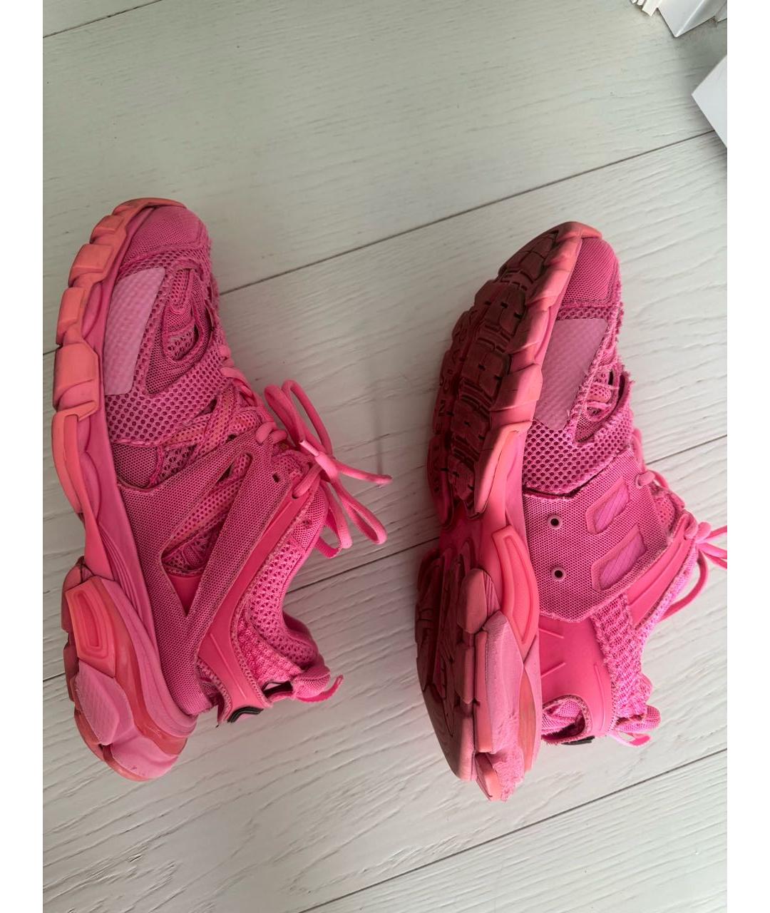 BALENCIAGA Розовые кроссовки, фото 9