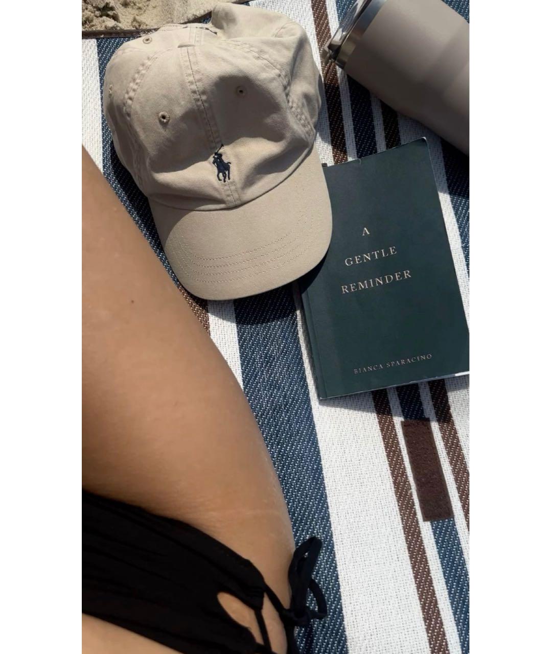 POLO RALPH LAUREN Бежевая хлопковая кепка, фото 6