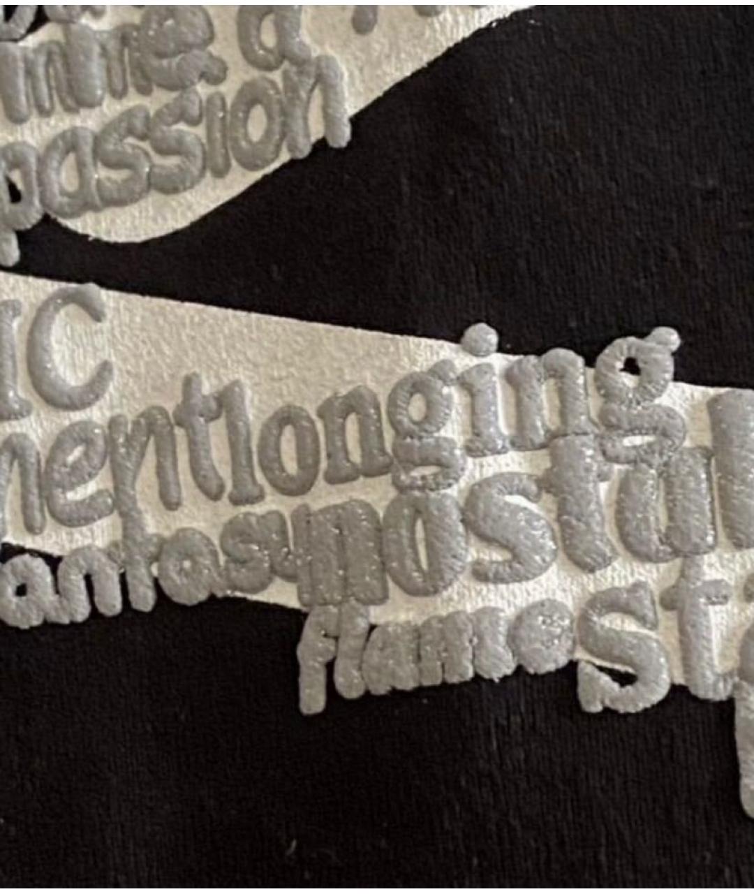 MASTERMIND WORLD Черная хлопковая футболка, фото 5