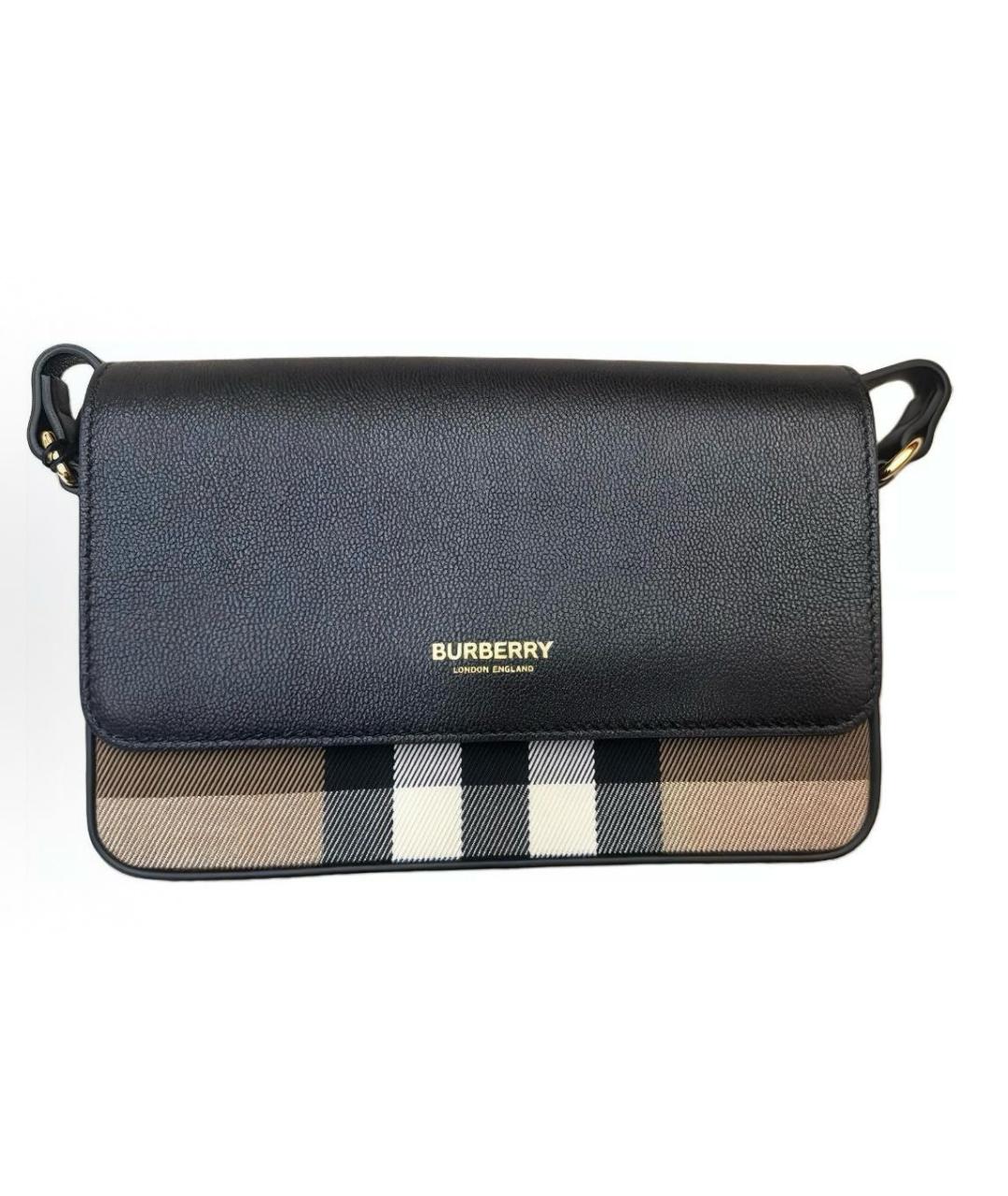 BURBERRY Черная сумка через плечо, фото 6
