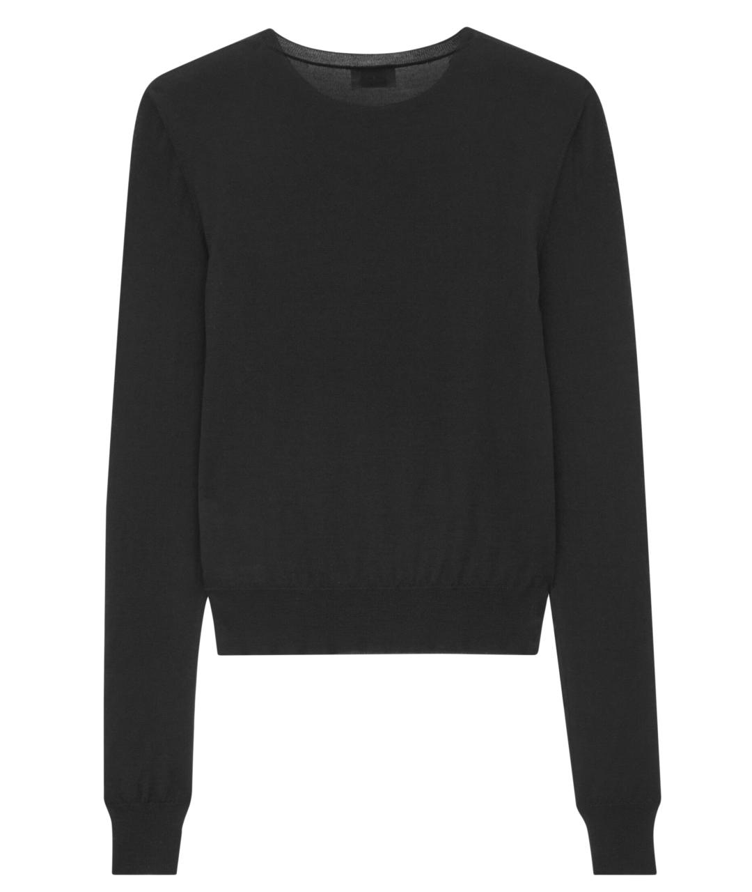 SAINT LAURENT Черный джемпер / свитер, фото 2