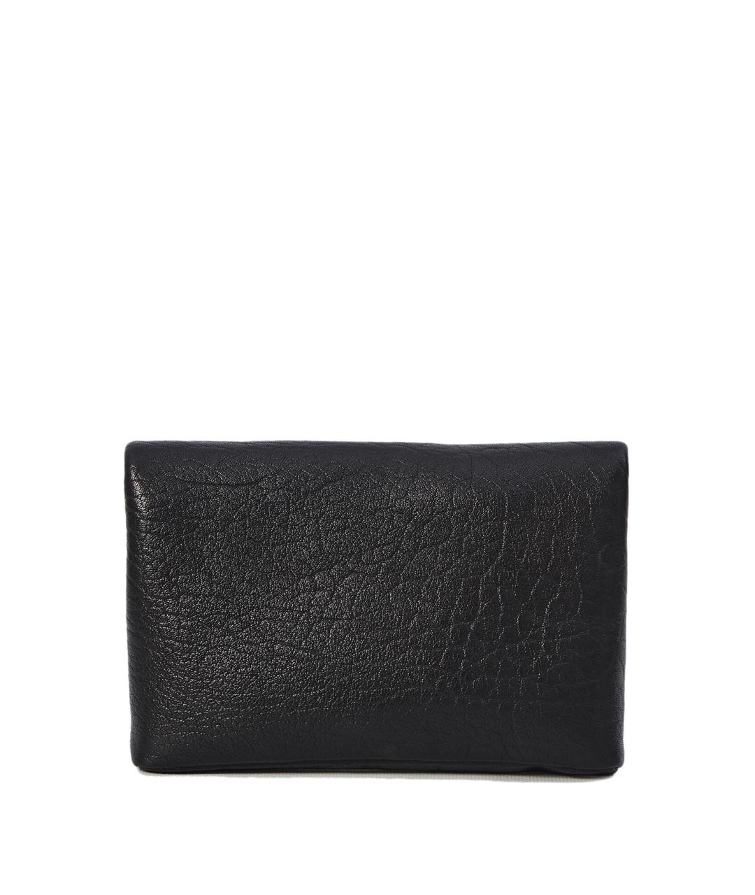 SAINT LAURENT Черная кожаная сумка через плечо, фото 2