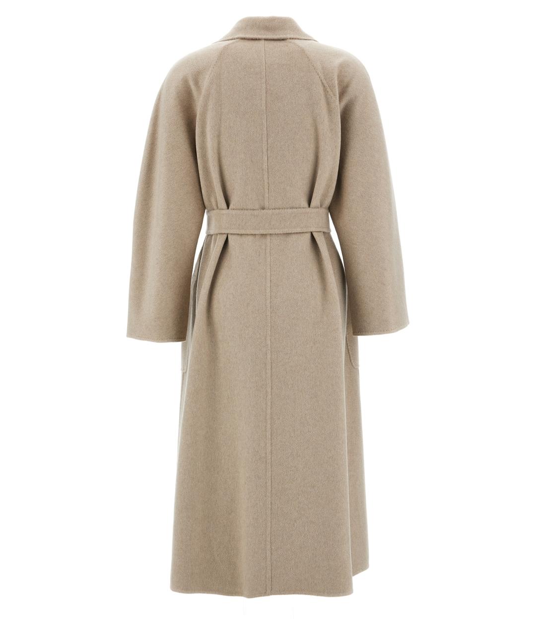 MAX MARA Бежевое кашемировое пальто, фото 2
