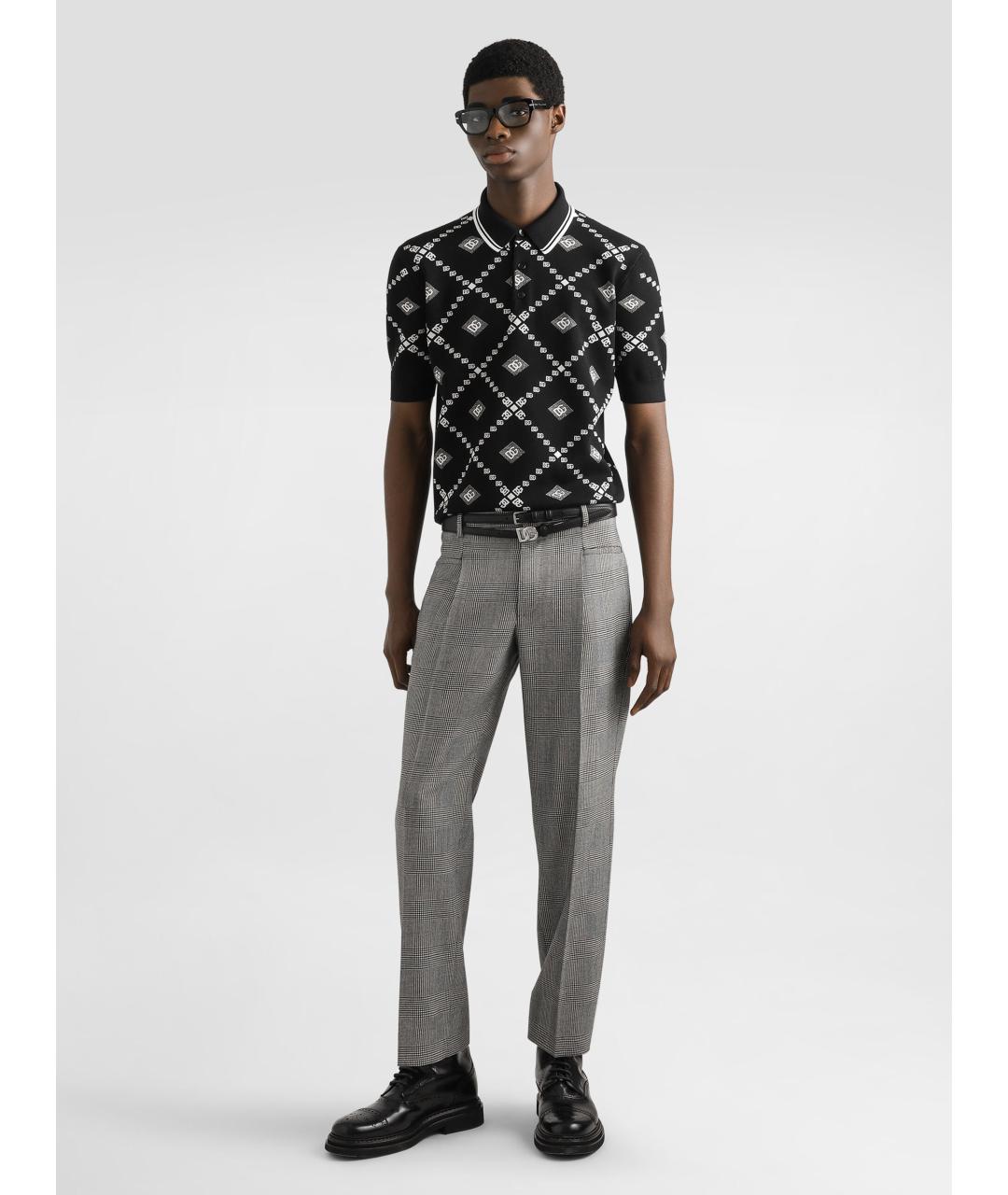 DOLCE&GABBANA Черная футболка, фото 2