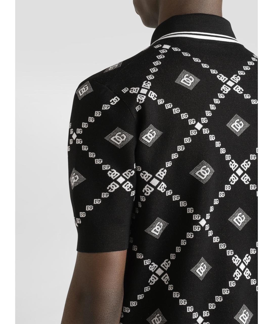 DOLCE&GABBANA Черная футболка, фото 5