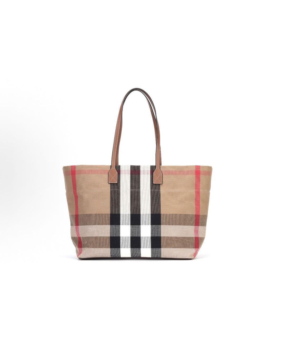 BURBERRY Бежевая сумка тоут, фото 1