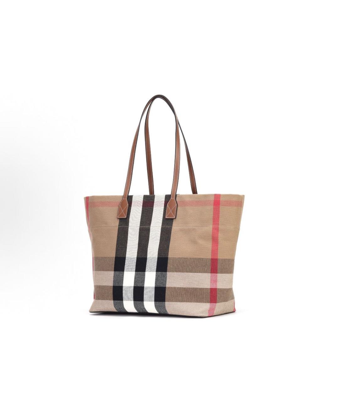 BURBERRY Бежевая сумка тоут, фото 4