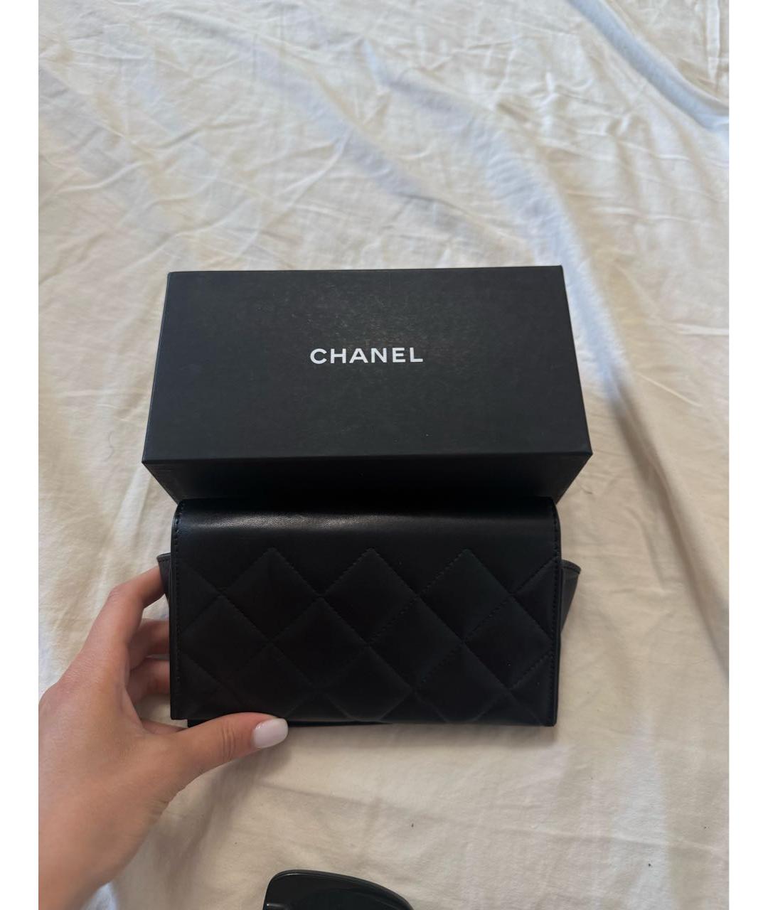 CHANEL Черные солнцезащитные очки, фото 3