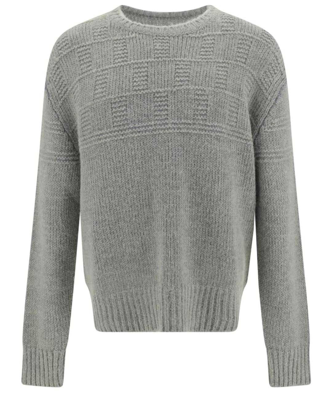 MM6 MAISON MARGIELA Антрацитовый кашемировый джемпер / свитер, фото 1