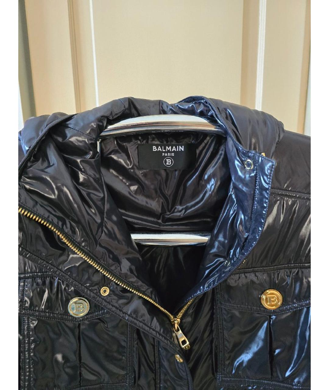 BALMAIN Черная куртка, фото 3