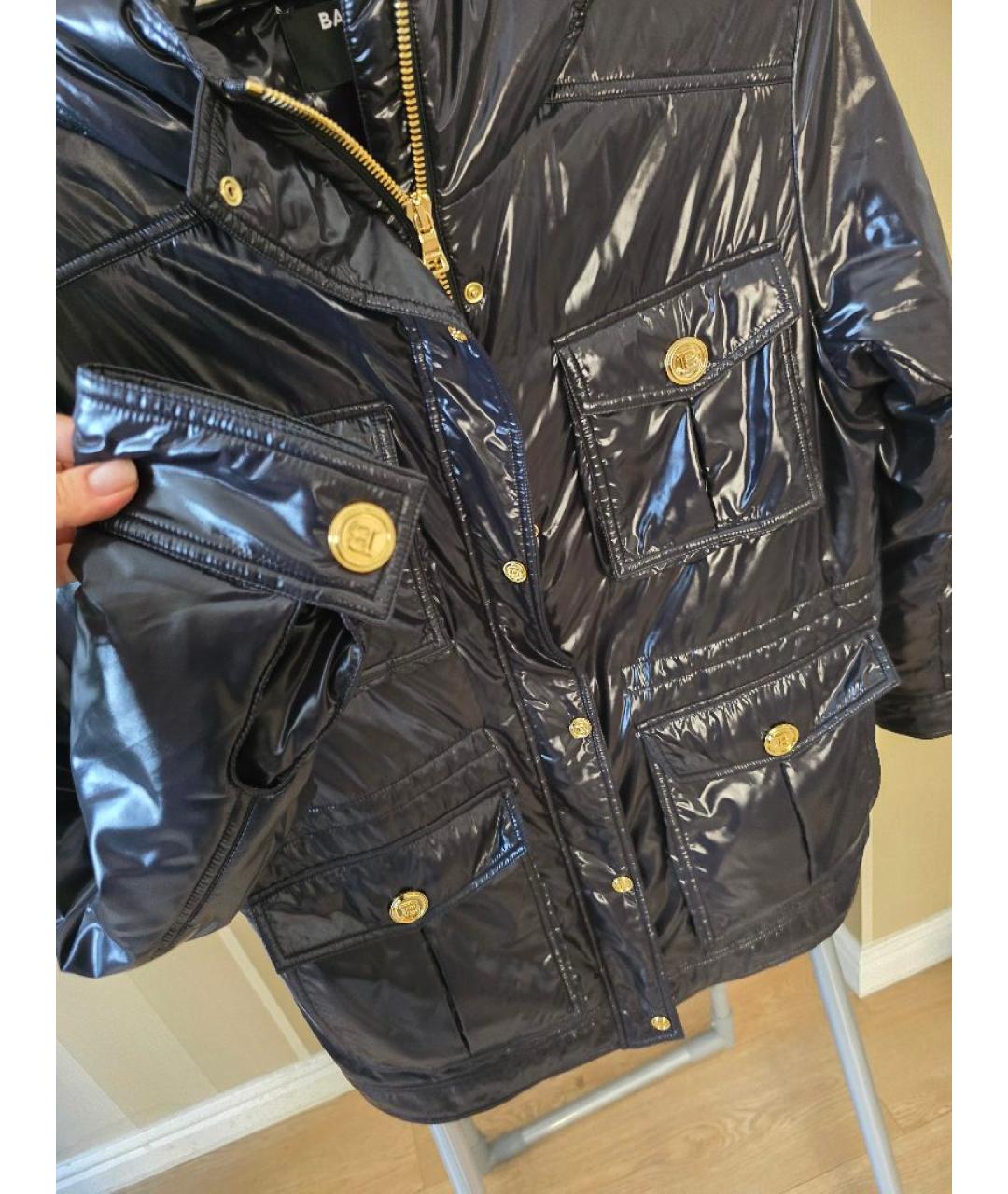 BALMAIN Черная куртка, фото 5