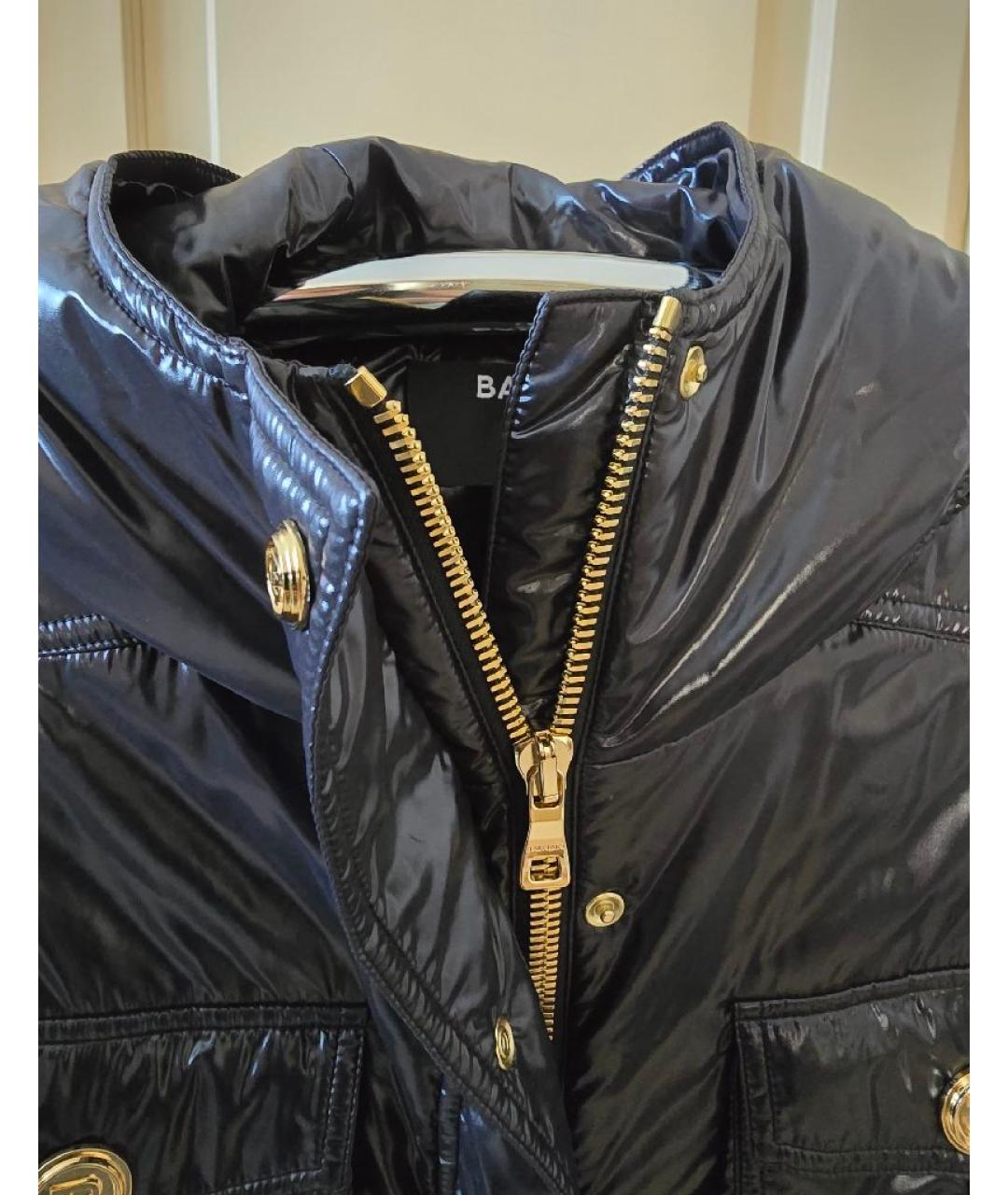 BALMAIN Черная куртка, фото 4