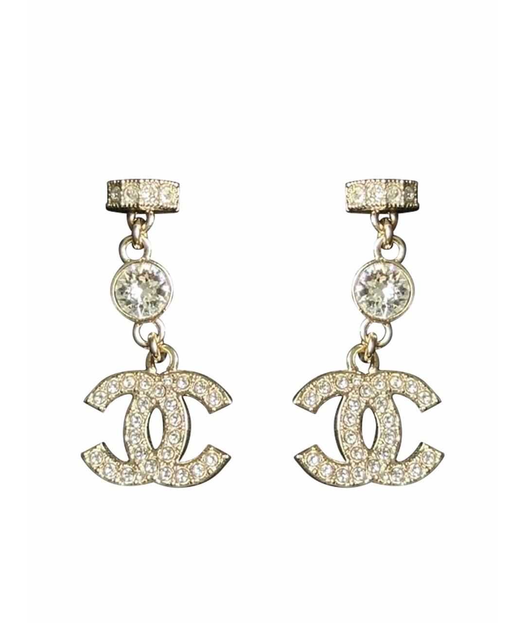 CHANEL Серебряные с серебряным покрытием серьги, фото 1