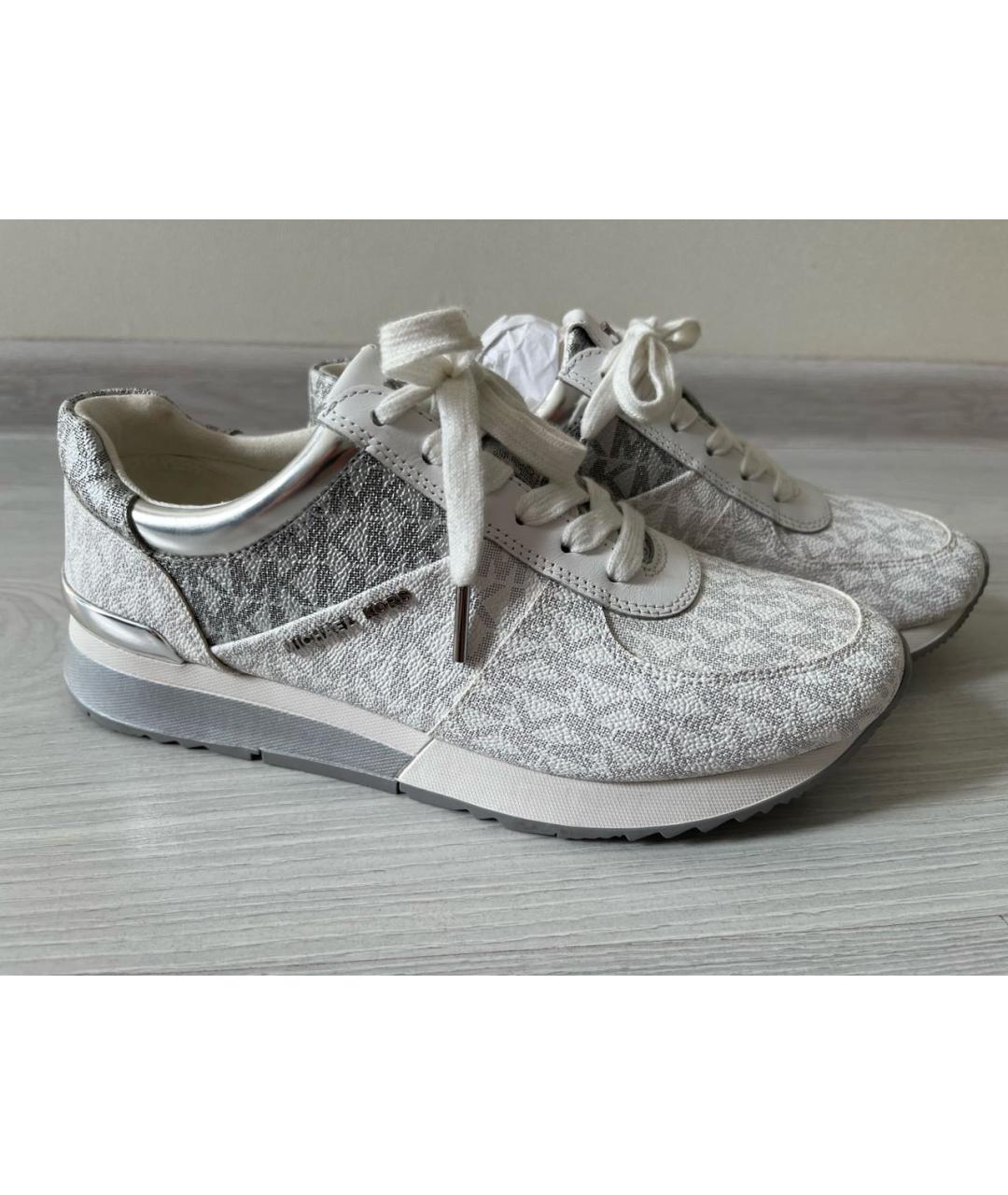 MICHAEL KORS Белые кроссовки, фото 5