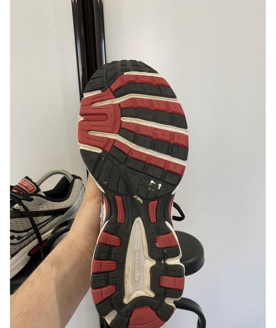SAUCONY Белые синтетические низкие кроссовки / кеды, фото 4