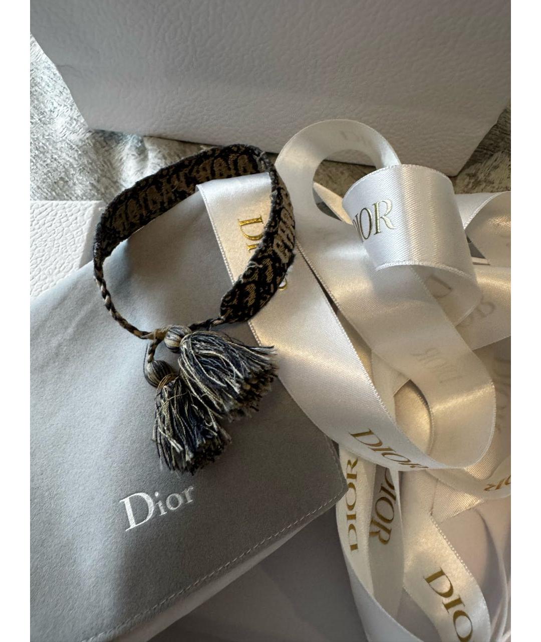 CHRISTIAN DIOR Антрацитовый браслет, фото 5