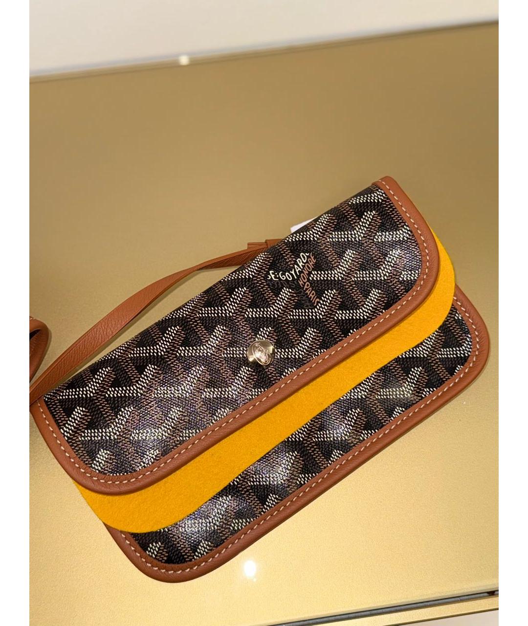 GOYARD Коричневая сумка тоут, фото 4