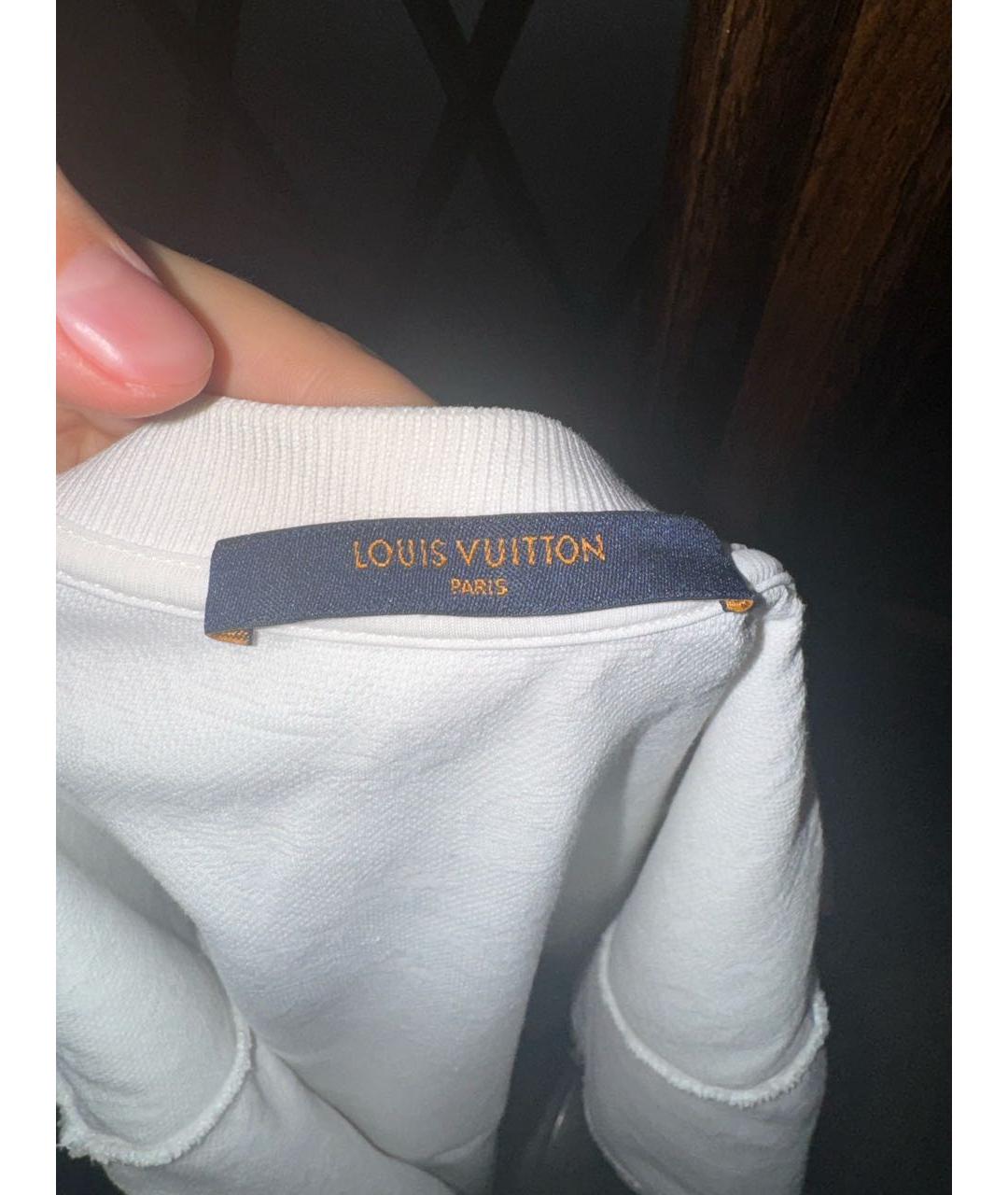 LOUIS VUITTON Белая футболка, фото 5
