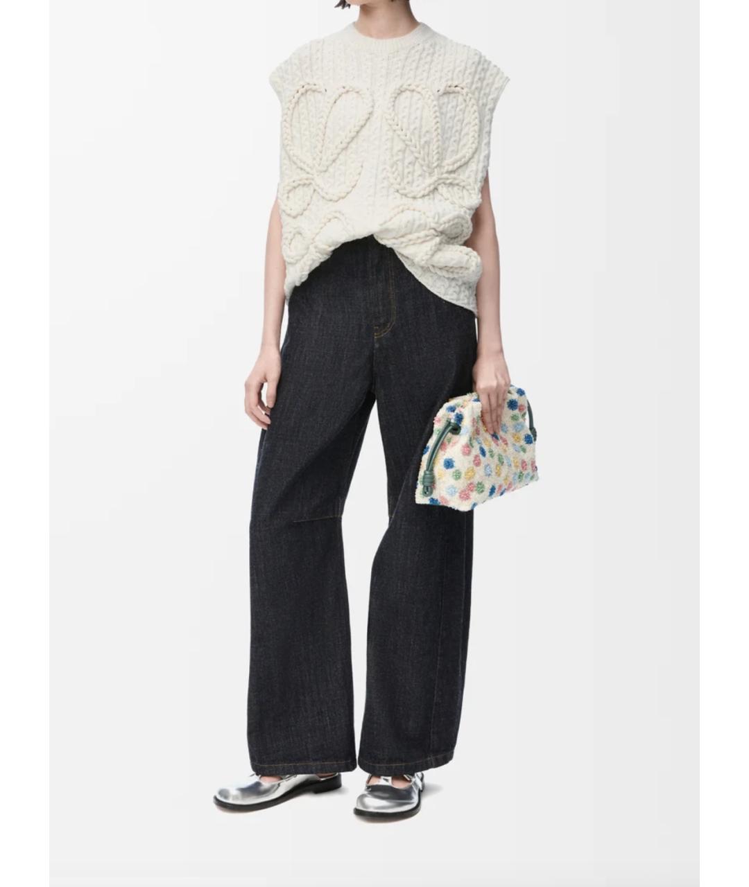 LOEWE Белая шерстяная жилетка, фото 2