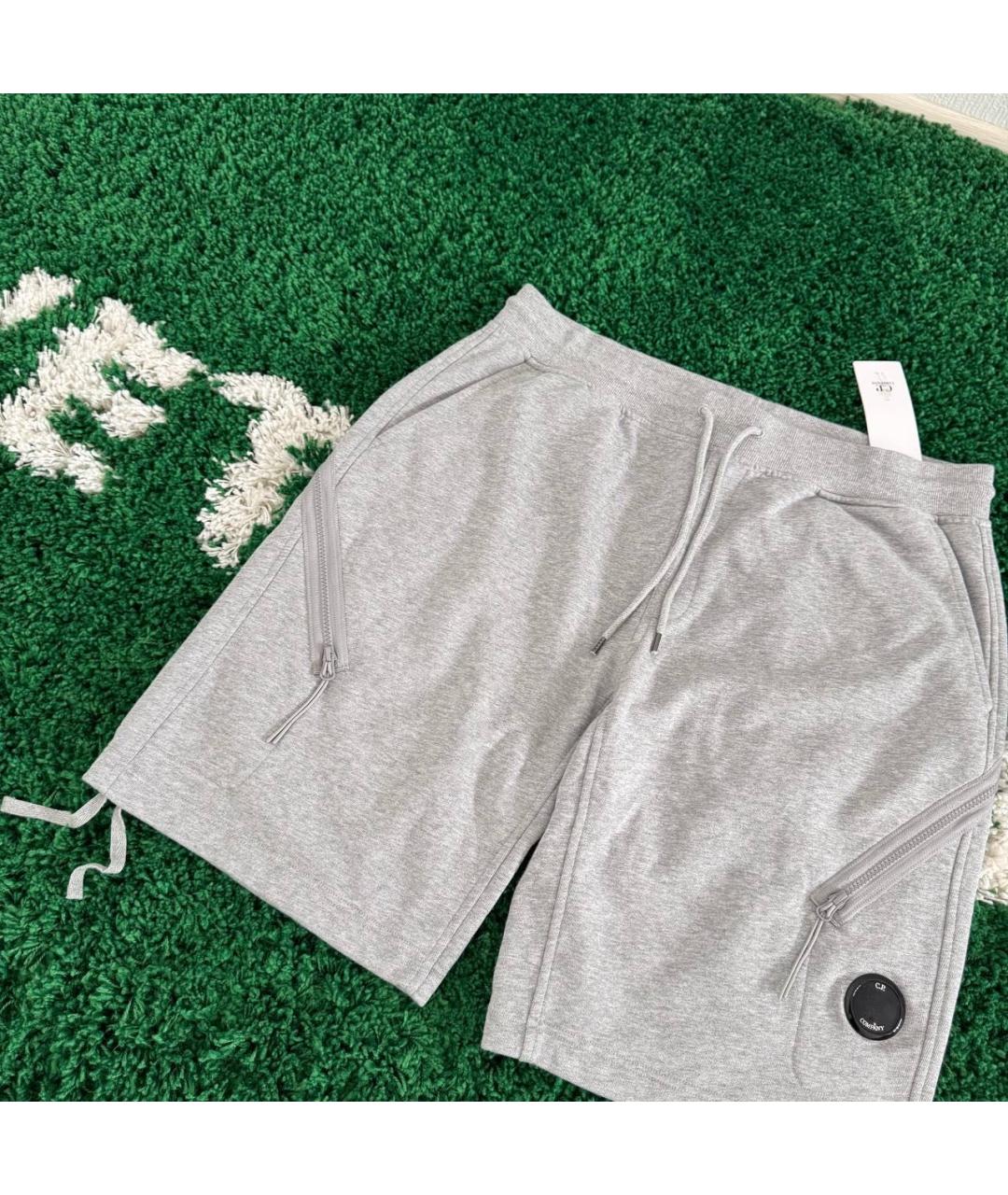CP COMPANY Серые шорты, фото 2