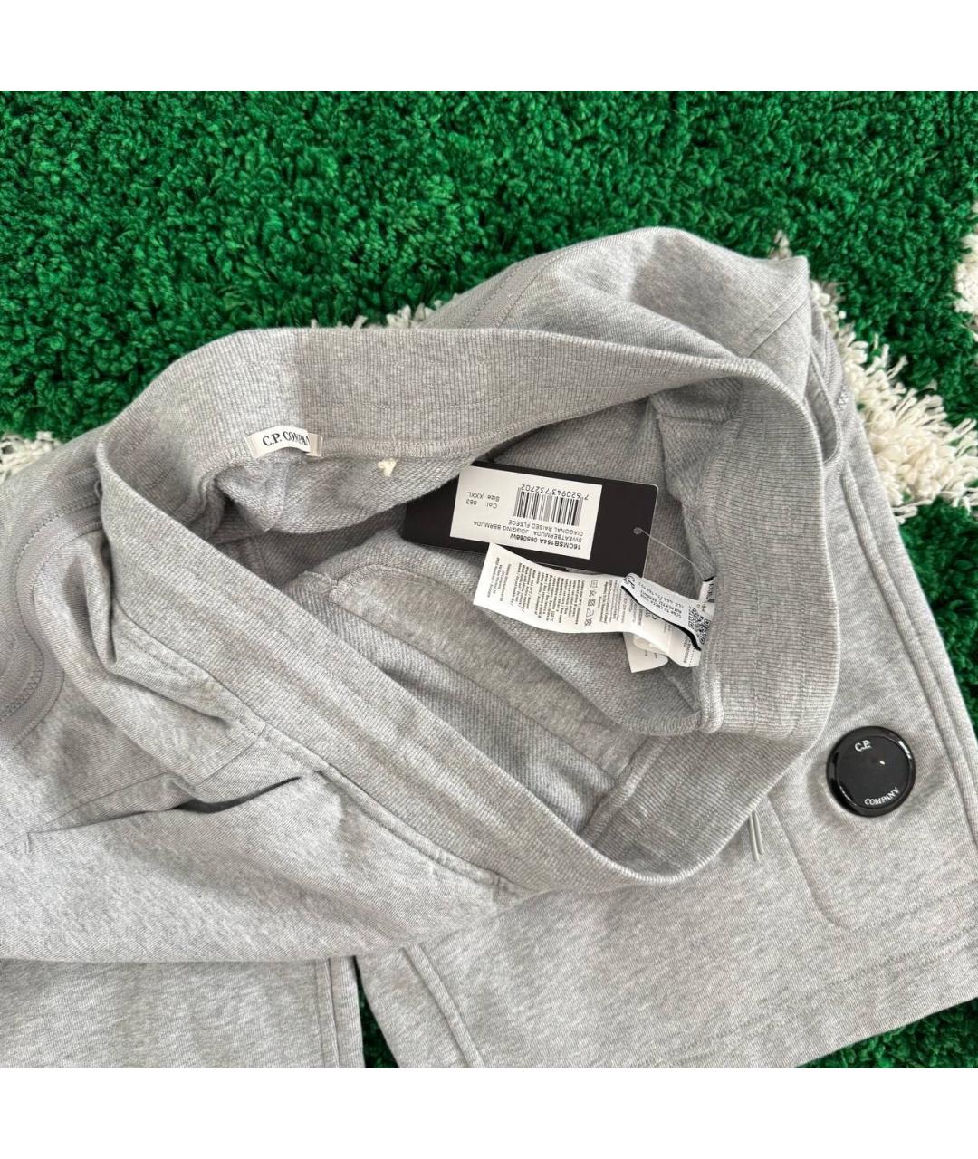 CP COMPANY Серые шорты, фото 5
