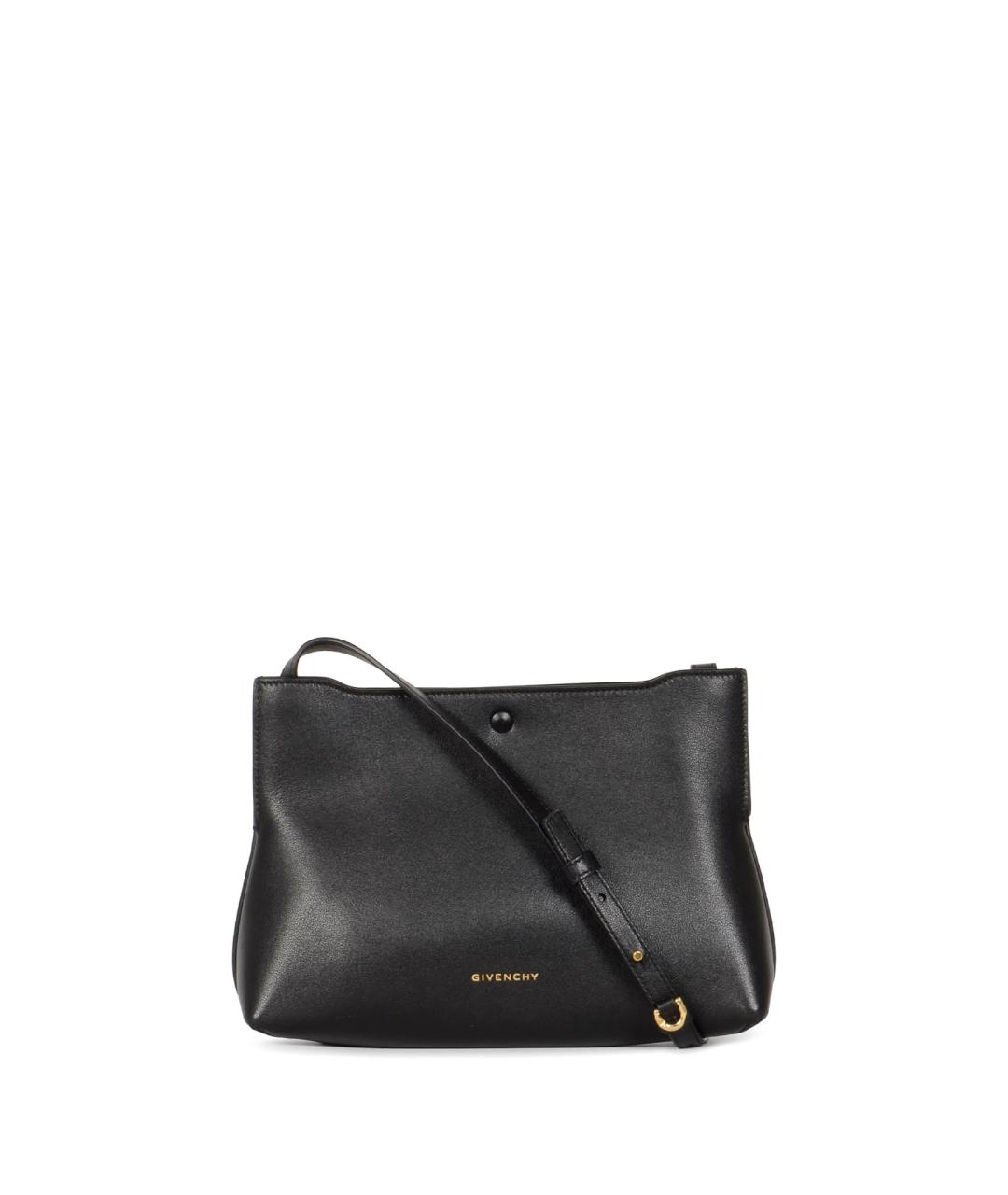 GIVENCHY Черная кожаная сумка через плечо, фото 1