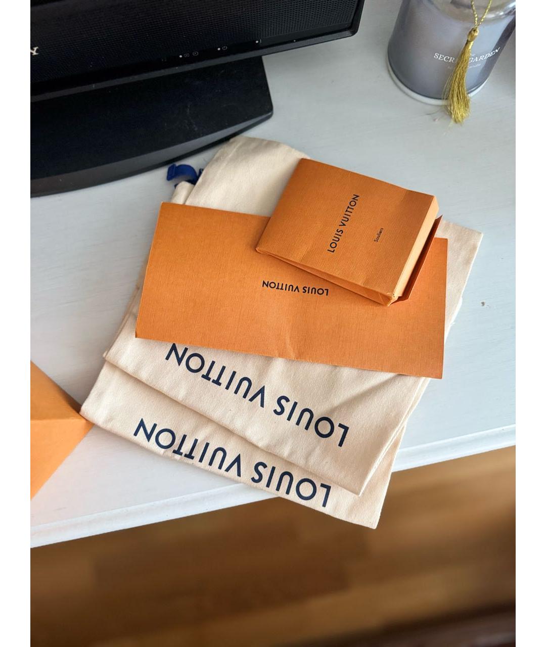 LOUIS VUITTON Черные кроссовки, фото 7