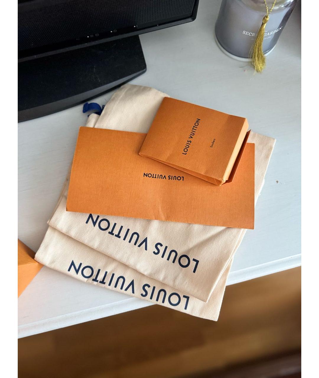 LOUIS VUITTON Черные кроссовки, фото 4