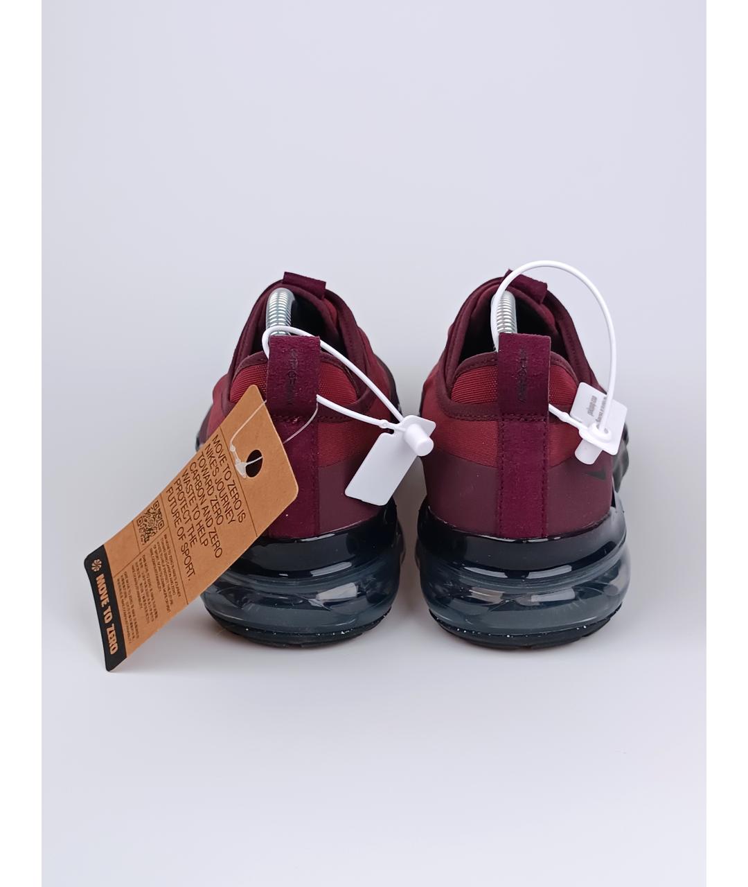 NIKE Бордовые текстильные низкие кроссовки / кеды, фото 4