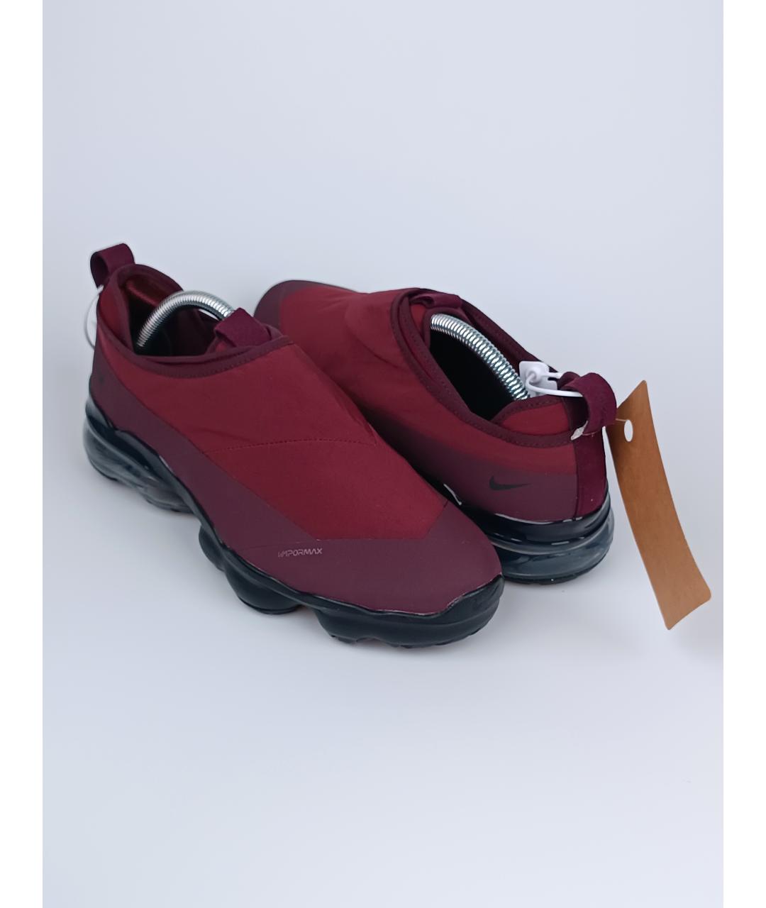 NIKE Бордовые текстильные низкие кроссовки / кеды, фото 7