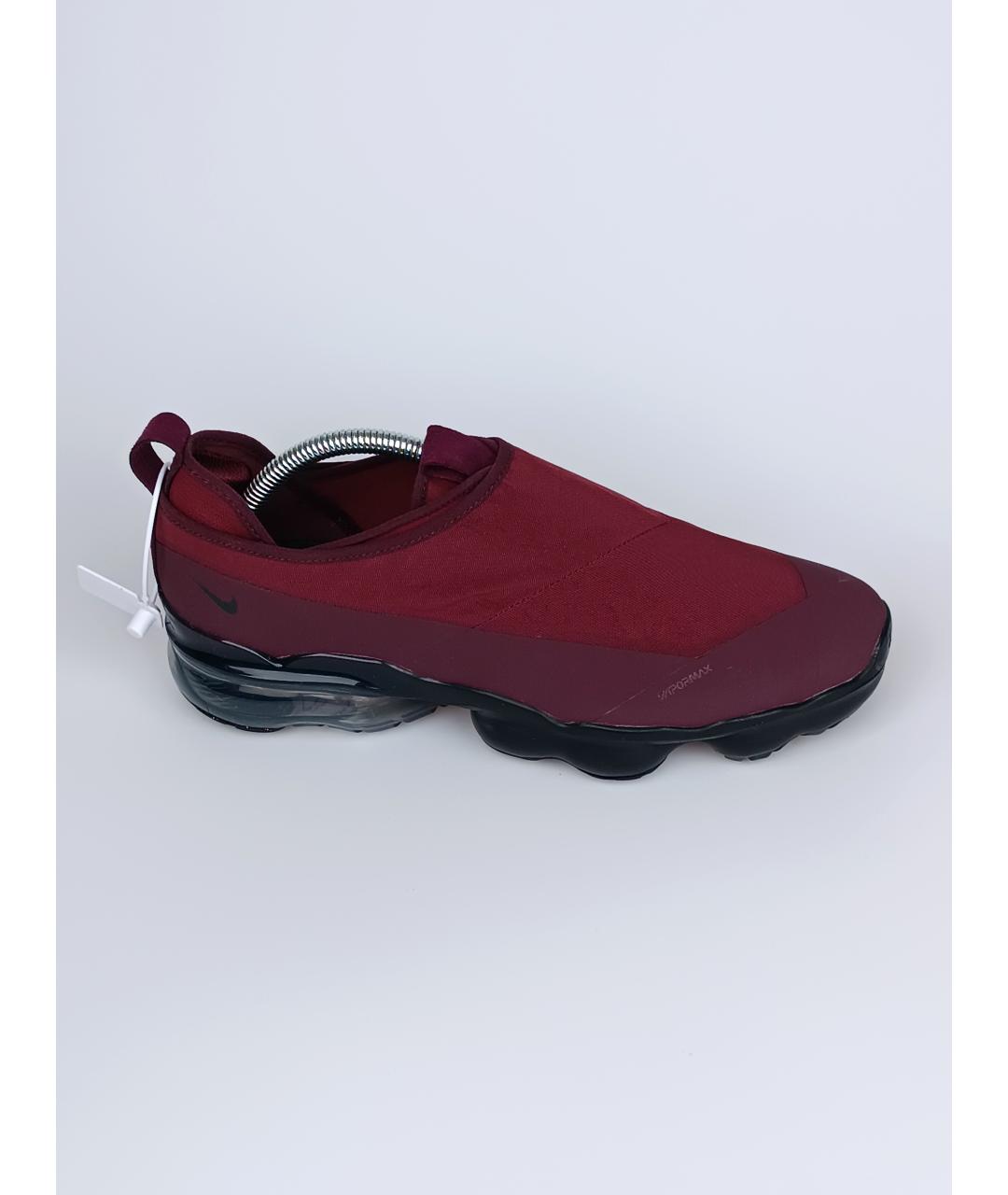 NIKE Бордовые текстильные низкие кроссовки / кеды, фото 10