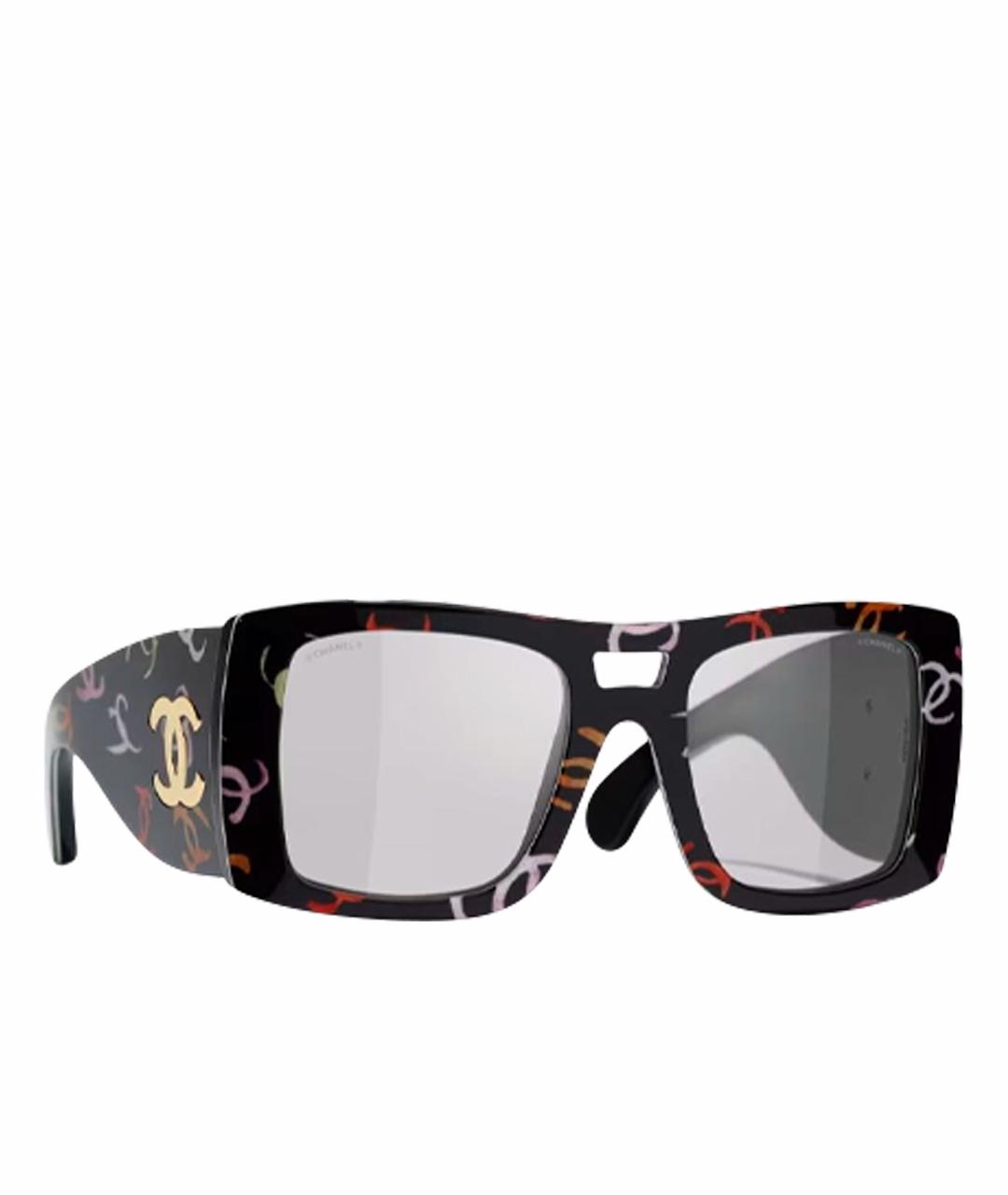 CHANEL Черные солнцезащитные очки, фото 1