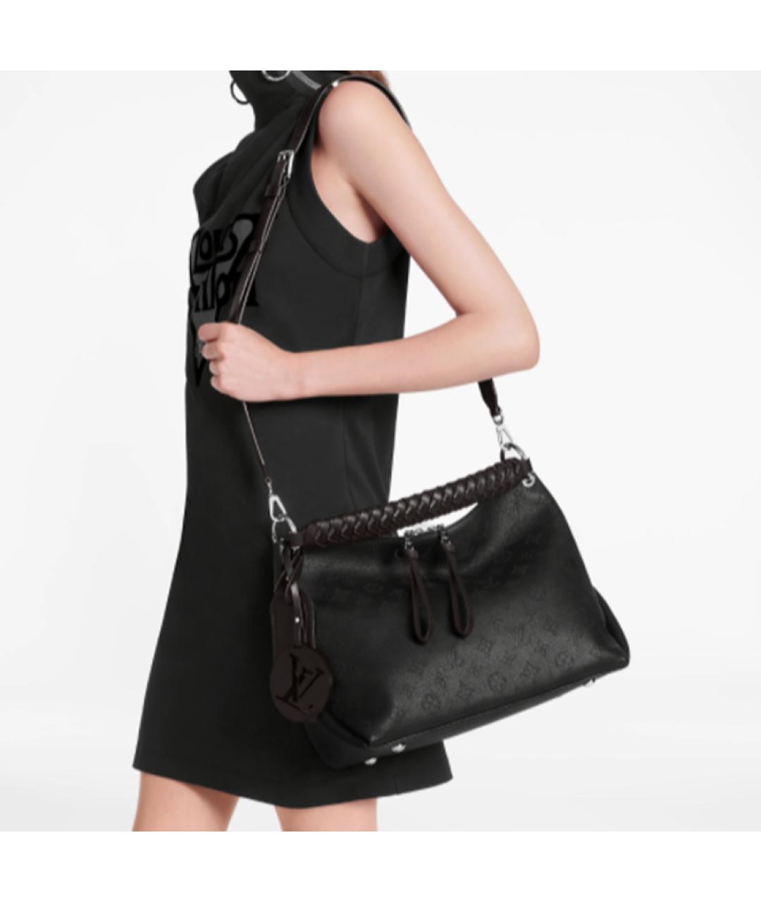 LOUIS VUITTON Черная сумка через плечо, фото 6